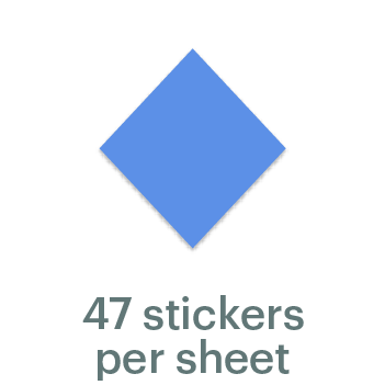 Mossery Stickers: Geometric Shapes (STC-204)