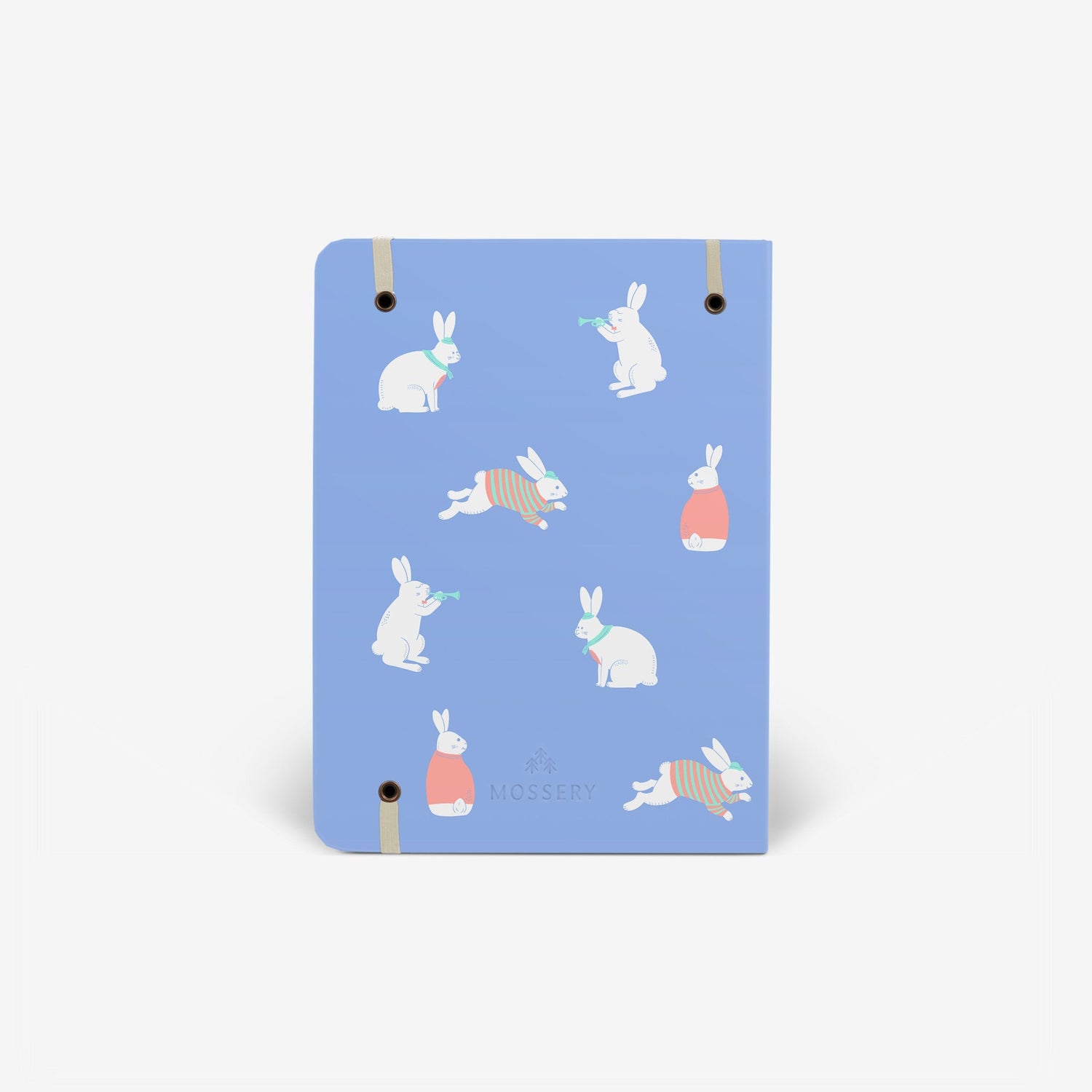 Bunny Blue Wirebound Notebook