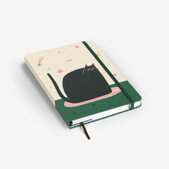 Cat Nap Wirebound Notebook
