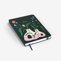Flowerpiece Threadbound Notebook