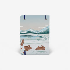 Winter Hares Light Threadbound Sketchbook