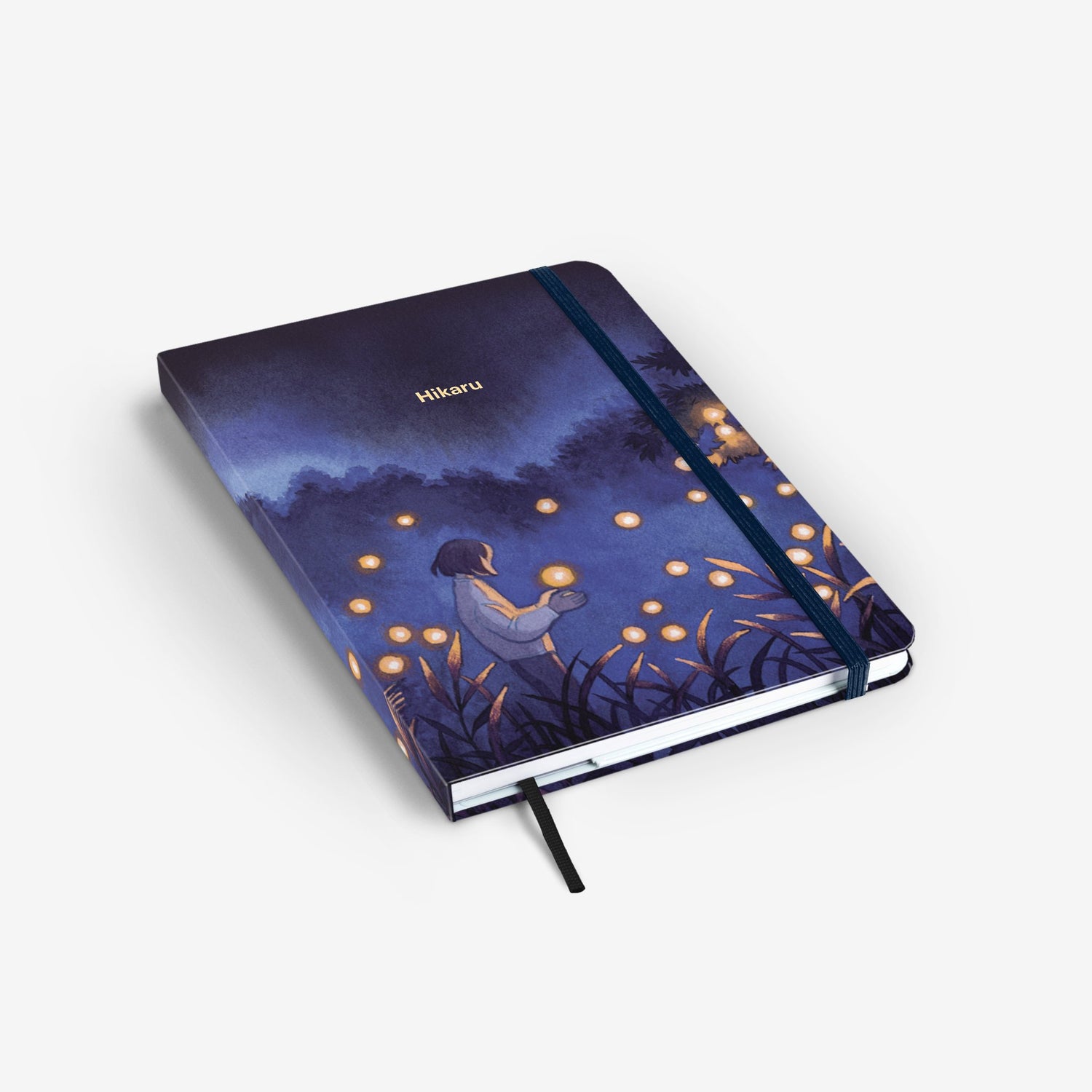 Fireflies Light Threadbound Notebook