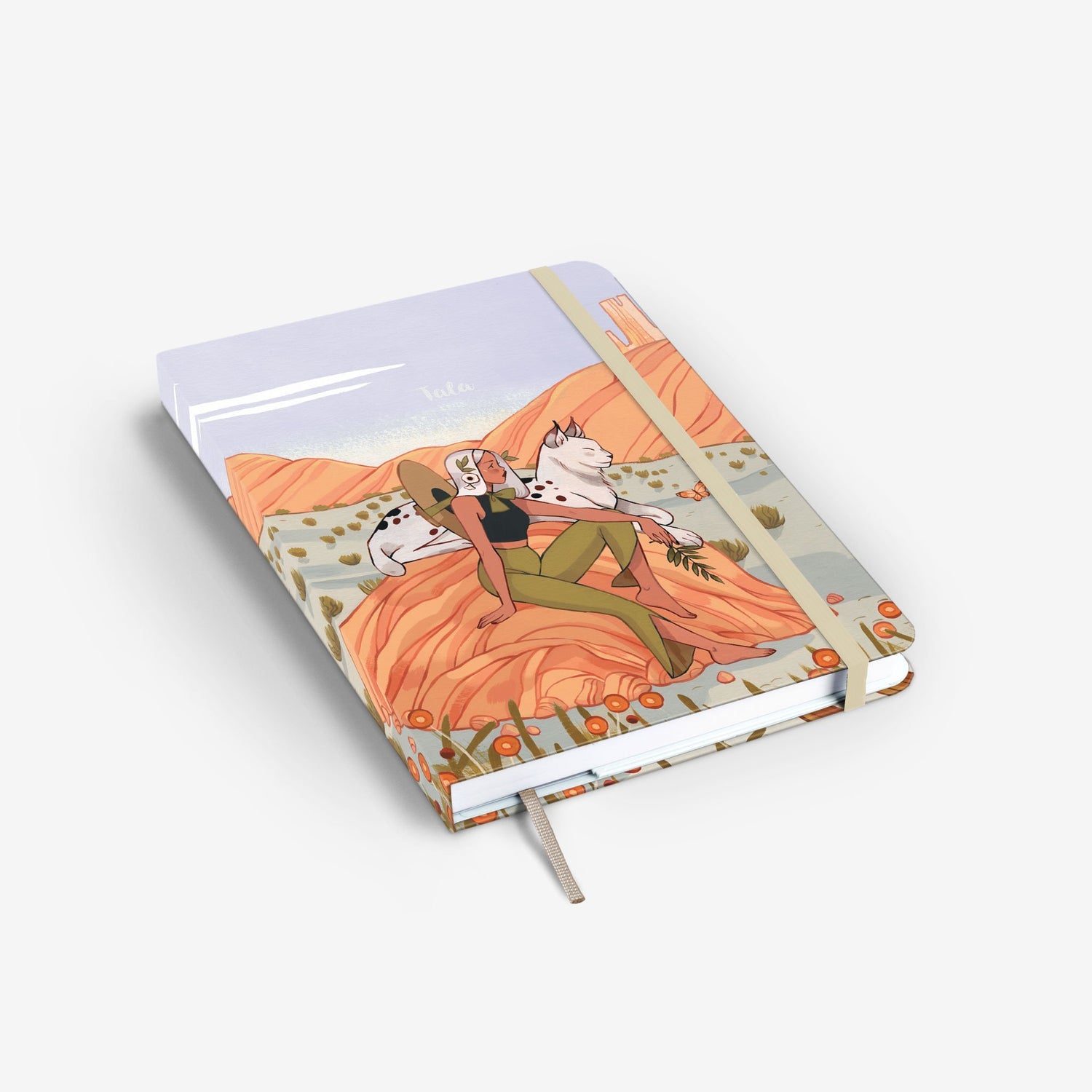 Summer Lynx Threadbound Notebook