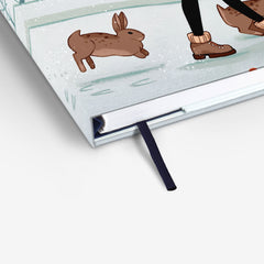 Winter Hares Wirebound Sketchbook