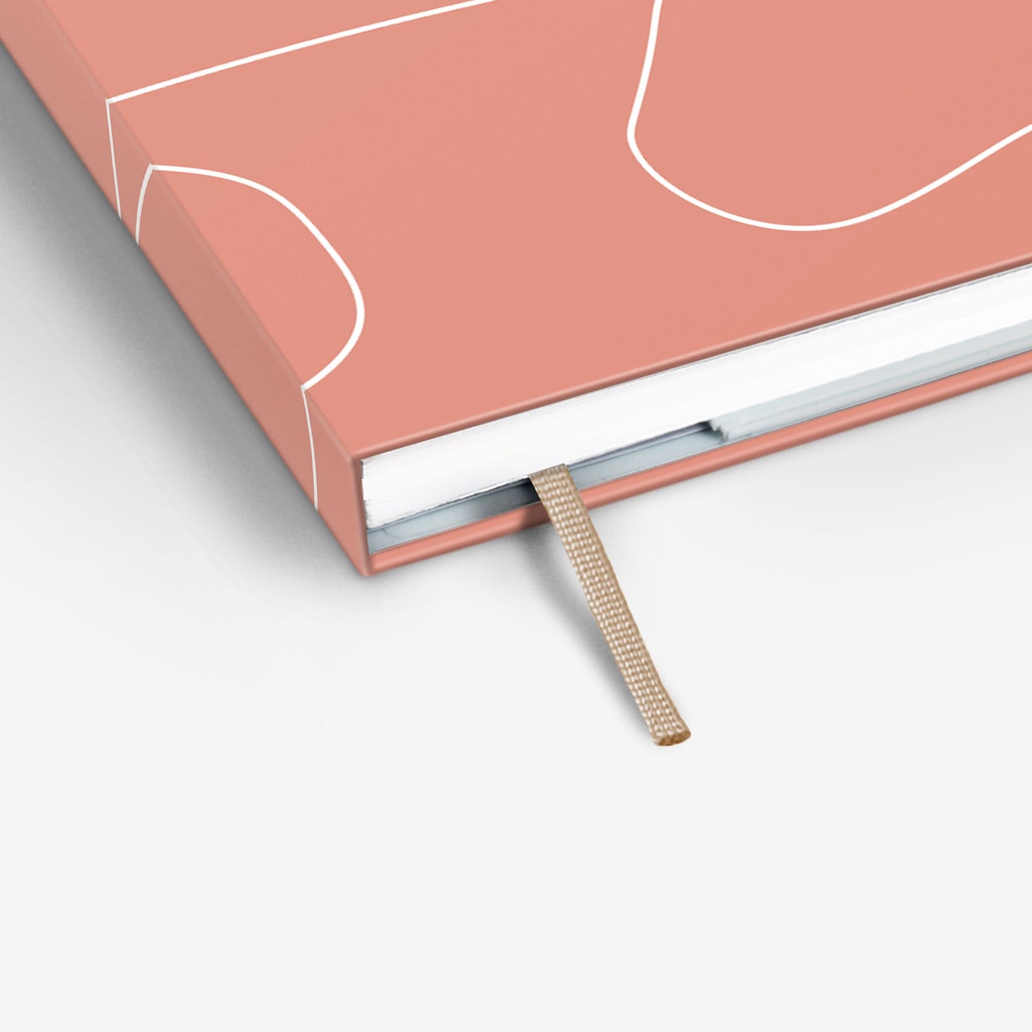 Pink Clay Threadbound Sketchbook