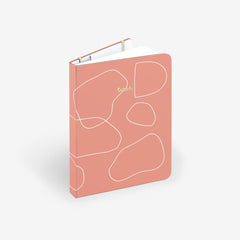 Pink Clay Wirebound Notebook